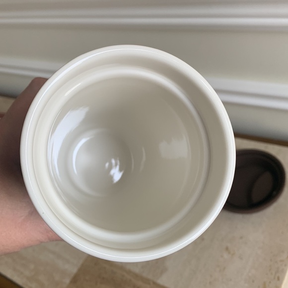 2015 Starbucks Ceramic Travel Mug 12oz World Map Sherlby Kregel Tumbler - Picture 6 of 8